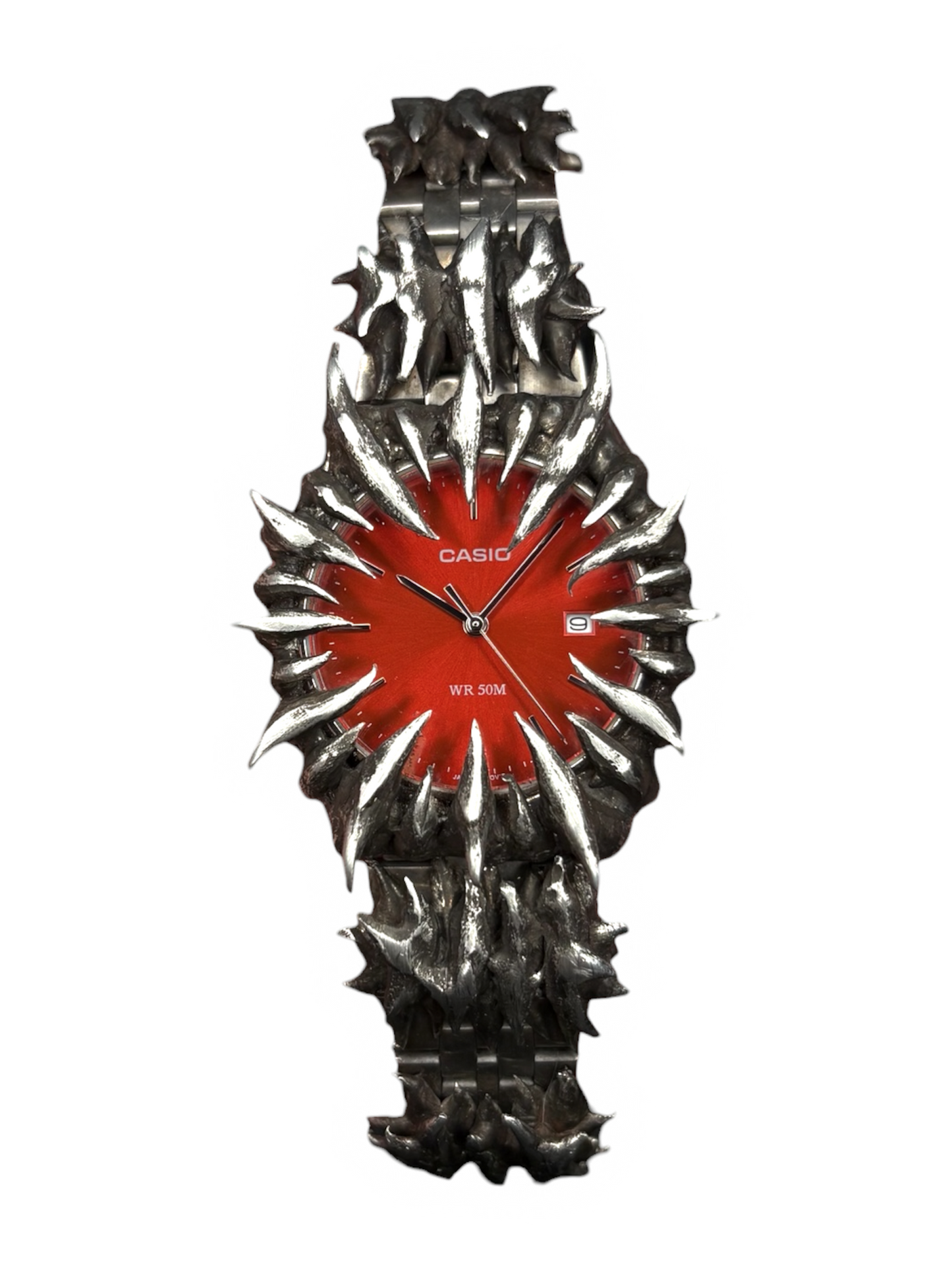 Signature Spiked Casio (Blackened)