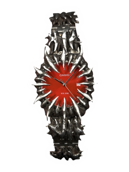 Signature Spiked Casio (Blackened)